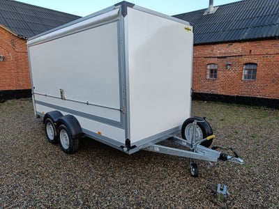 Cargotrailer, Humbaur HK 254018-20P, lastevne (kg): 1500, totalvægt (kg): 2500, b: 180 l: 407 h: 200