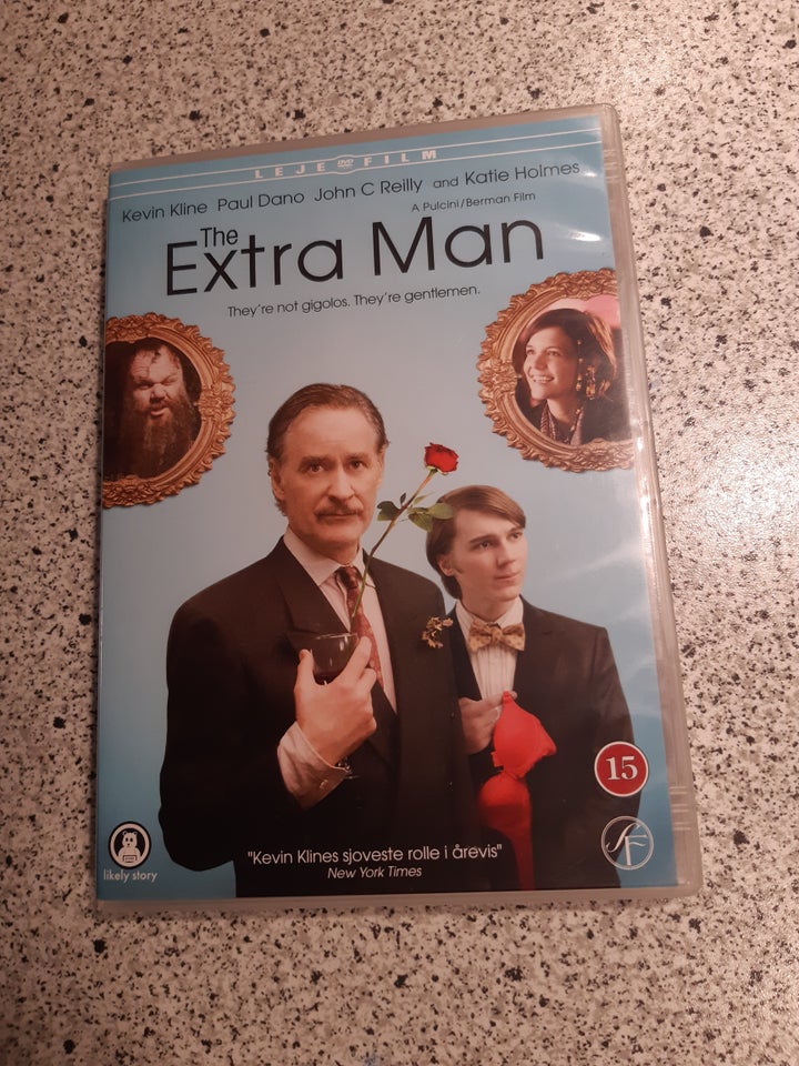 The Extra Man, DVD, drama