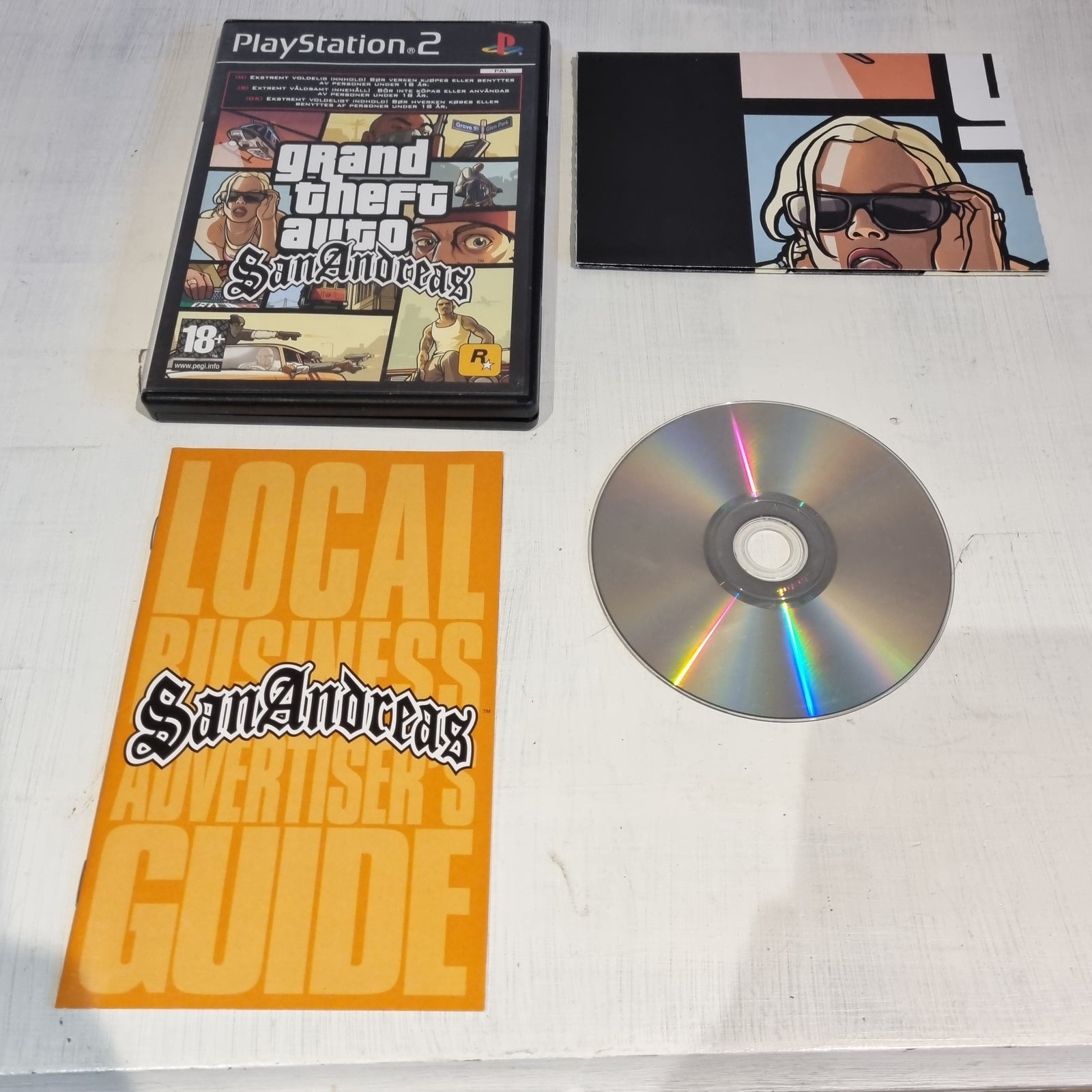 Grand Theft Auto San Andreas, PS2, action