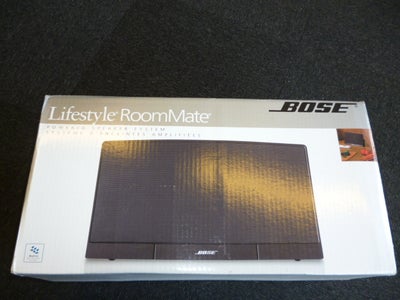 Højttaler,  Bose, RoomMate,  aktiv, 123 W, Perfekt, Bose RoomMate. Sort. Ekstra rums Højtaler til Bo