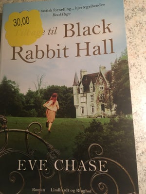 Tilbage til Black Rabbit Hall, Eve Chase, genre: roman
