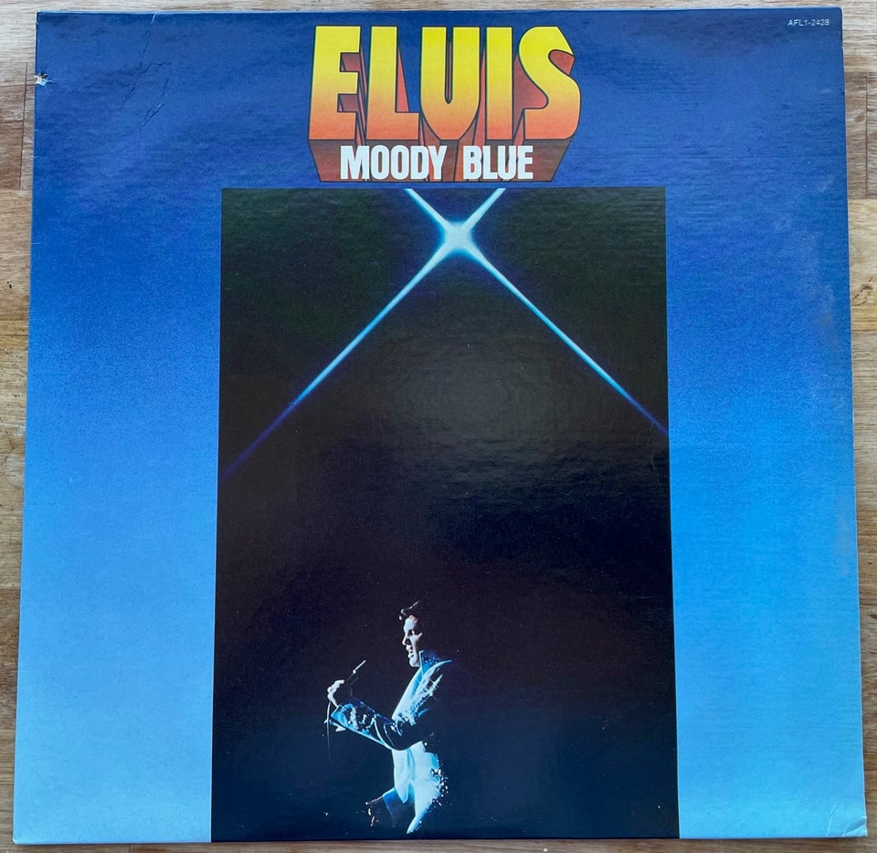 LP, Elvis Presley, 'Moody Blue'