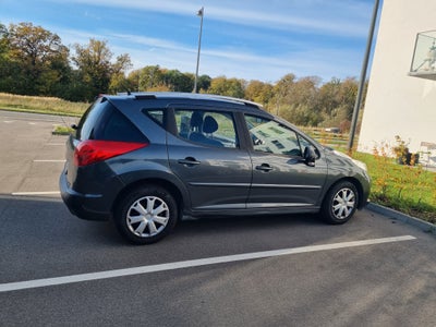 Peugeot 207, 1,6 VTi Premium SW aut., Benzin, 2008, km 165, bordeaux, nysynet, 5-dørs, Ny syn ny dæk