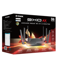 Router, wireless, D-Link AX5400