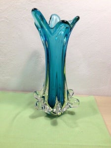 Interconnect krone præst Find Farvet Glas Vase på DBA - køb og salg af nyt og brugt