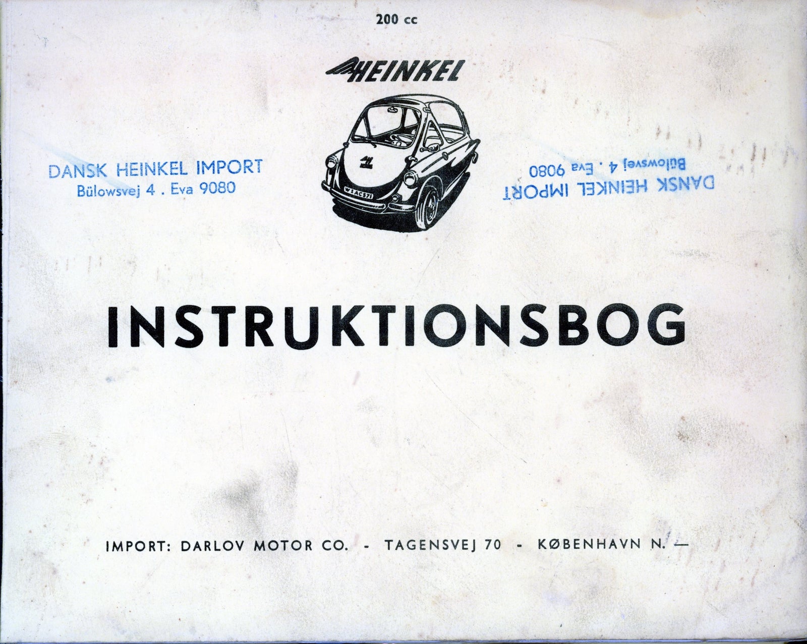 Heinkel instruktionsbog