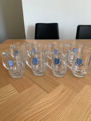Glas, Ølglas, Bornholmske jubilæumsglas sælges.
8 stk.