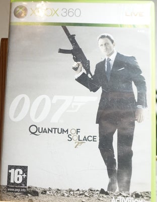 007 Quantum of Solace, Xbox 360, James Bond 007 Quantum of Solace til Xbox 360 X360. Spillet er test