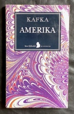 Amerika, Franz Kafka, genre: roman, Pæn paperback - roman , Gyldendal, 1997, 2.udgave, 276 sider.

+