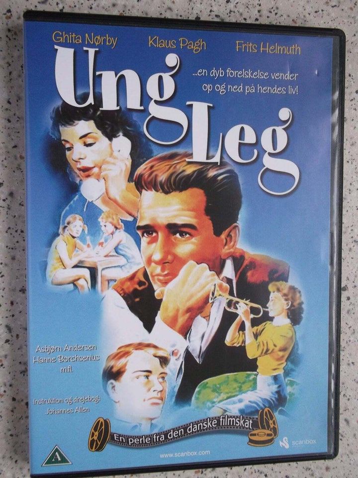 Ung Leg, instruktør Johannes Allen, DVD