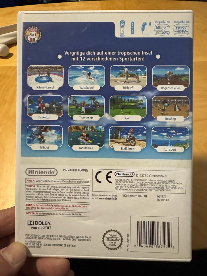 Wii Sports Resort & Tilbehør, Nintendo Wii, adventure