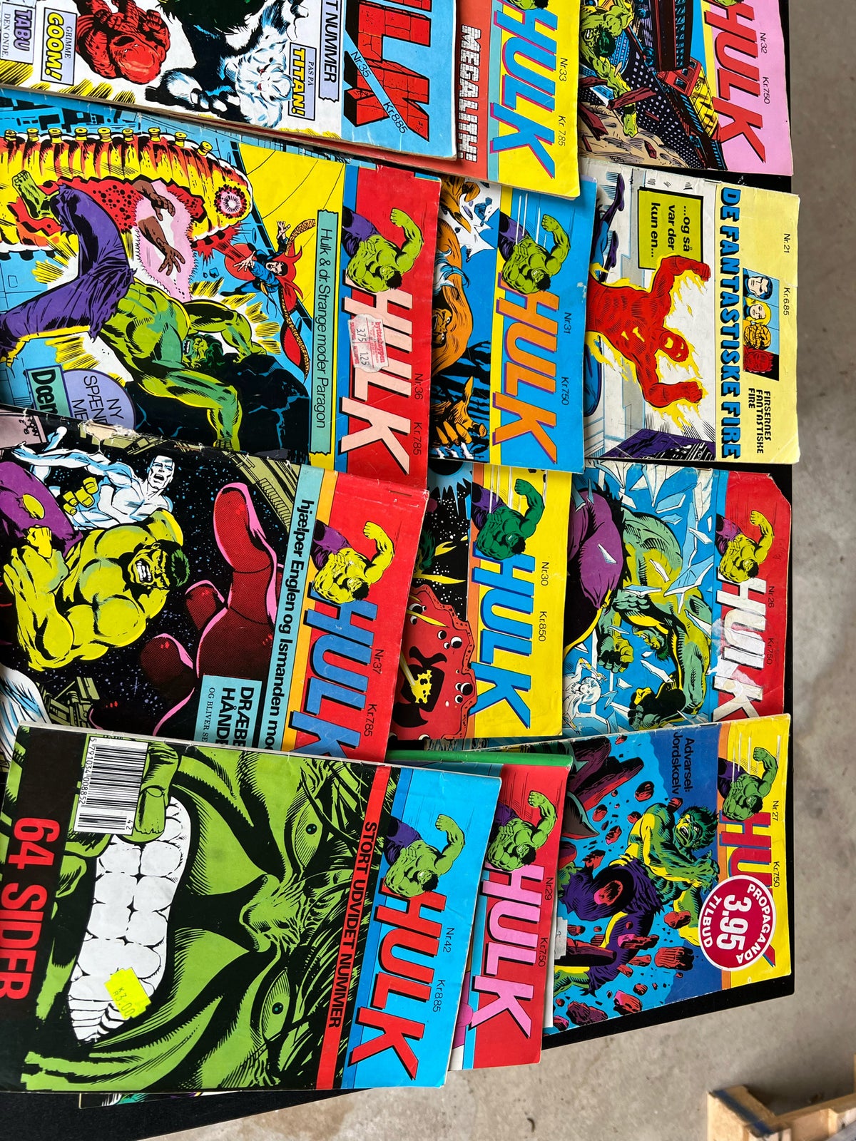 Hulk blade, Tegneserie