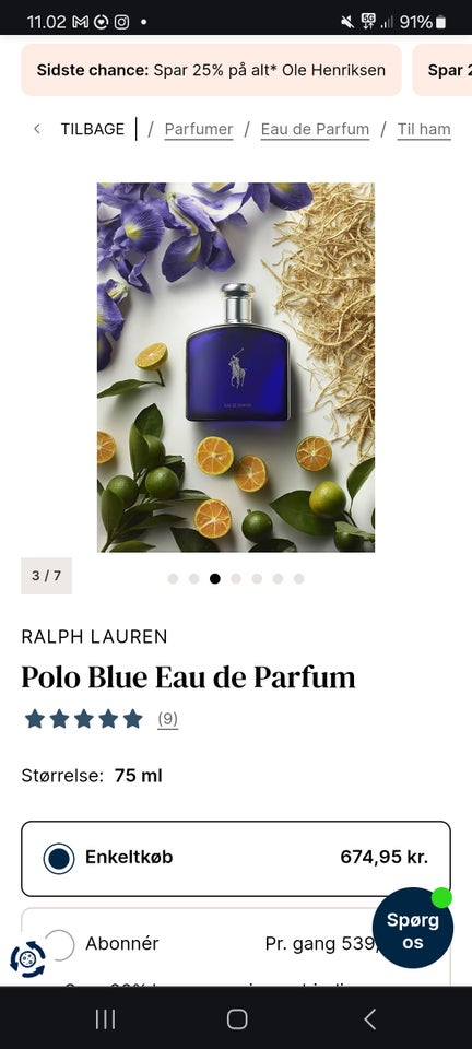 Eau de parfum, Eau de Parfum , Ralph lauren