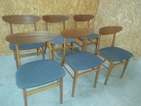 Spisebordsstol, Teak /bøg, Farstrup 210