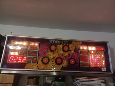Toptavlen top yatzy, spilleautomat, sælger min toptavle top yatzy virker fint sælges for kr 800
