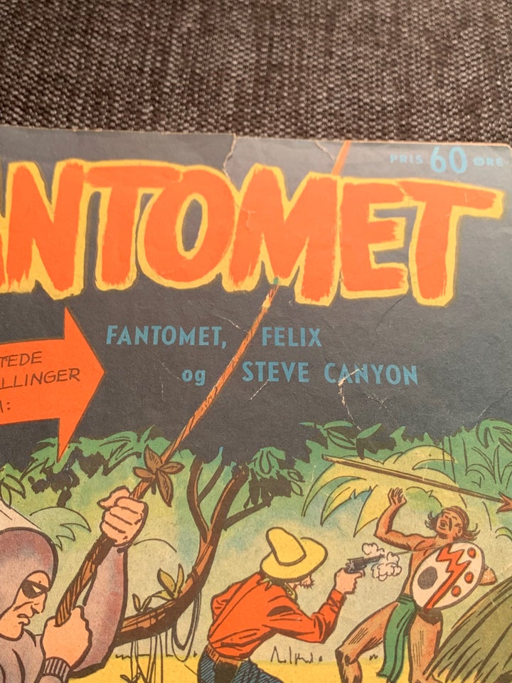 Fantomet 19+20 1954, Tegneserie