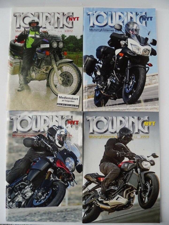 Touring - 5,00 kr/stk., emne: motorcykler