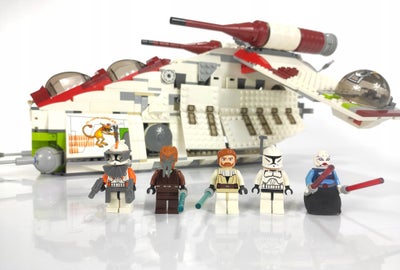Lego Star Wars, 7676 Republic Attack Gunship

100% komplet med ALLE dele, figurer og samlevejldening
