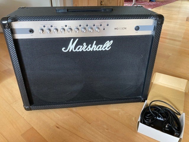 Marshall MG102CFX Carbon Fibre 100W Guitar Combo – dba.dk – Køb og