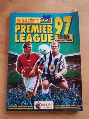 Klistermærker, Premier League 97 fodbold samlealbum, Officielt klistermærke samlealbum fra den engel
