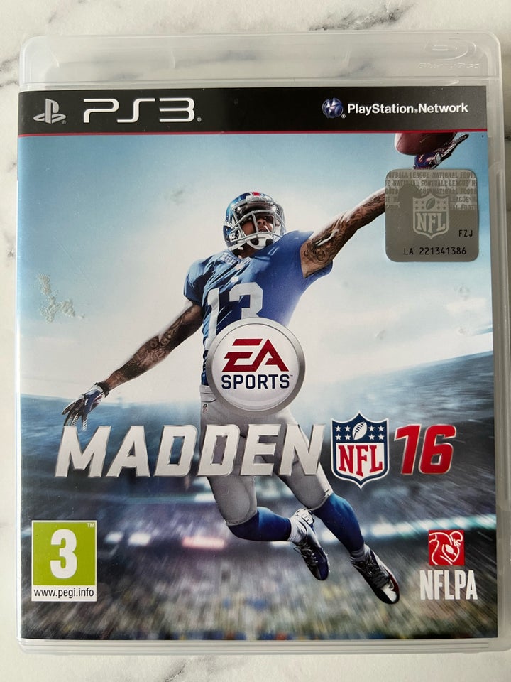 Madden NFL 16, PS3, sport