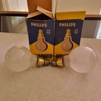2 stk. 500w pærer., Philips, Perfekt