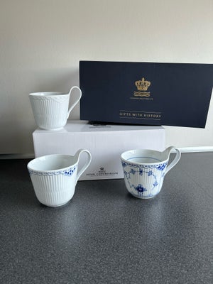 Porcelæn, Krus, Royal Copenhagen History Halvblonde, Helt nye, aldrig brugt, så ingen skader, ingen 