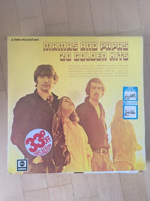 LP, Mamas and Papas, 20 Golden hits, Fin stand