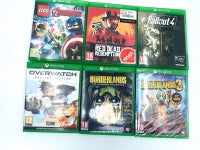 Blandede Xbox One spil - se priserne i beskrivelse, Xbox One