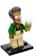 Lego Minifigures, Simpsons serie 1:

11: Appu Nahasapeemapetilon 45kr.
14: Scratchy 40kr.
15: Chief 