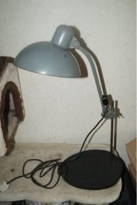 Lampe, Christian Dell, christian dell kaiser dell bordlampe model nr 6732 fra tyskland 1920-1949 den