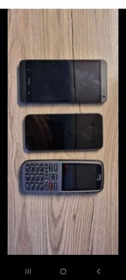 HTC Htc One Doro 530x Iphone 5s, God, Alle 3 virker som de skal , fabriksindstillet og klar til brug