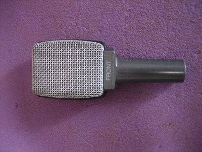 Mikrofon, Sennheiser e606 instrumentmikrofon. Super-cardioid e 606 instrument mikrofon er udviklet s