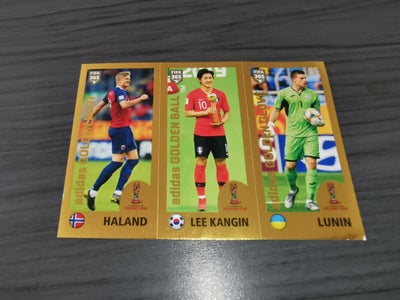 FIFA 365 2023 My Golden Team sticker SALAH/HAALAND , MINT Panini