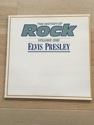 LP, Elvis Presley, The History Of Rock, Pop, Vinyl  :  NM
Cover:  NM
Gatefold.
Samler Eksemplar.