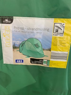 Strand telt, Telt ubrugt og smart en UV 40 protection