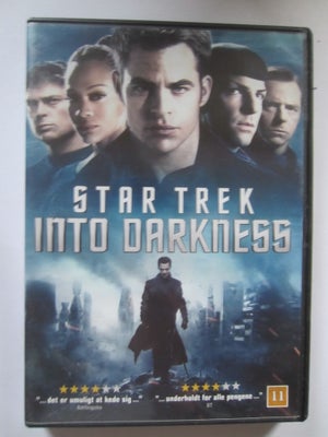 Star Trek Into Darkness, DVD, science fiction, Star Trek Into Darkness
Jeg sender gerne, porto fra 4