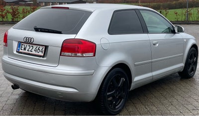 Audi A3, 1,6 Ambiente, Benzin, 2004, km 245000, sølvmetal, nysynet, klimaanlæg, aircondition, ABS, a