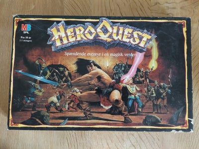 Spil, HeroQuest et spændende eventyr i en magisk verden, Det klassiske Hero Quest udgivet af MB spil