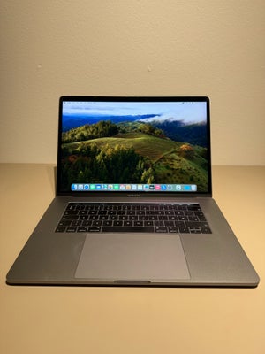 MacBook Pro, 6-Core Intel Core i7, 2,6 GHz, 16 GB ram, 500 GB harddisk, Rimelig, Macbook Pro 15", år