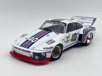 Modelbil, Le Mans - Porsche 935 1976, skala 1:18, 1976 Porsche 935 3.0 Flat Six Twin-Turbo #40 - 1:1