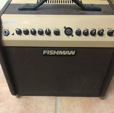 Guitarcombo, Fishman Mini, 60 W, Akkustic guitarforstærker , med balanceret mikrofon ingang og meget
