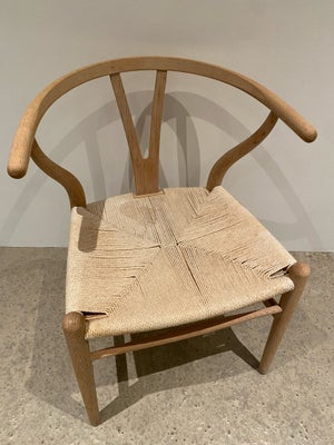 Hans J. Wegner, stol, Y-stol, Y-stol i egetræ. Gammel model gammel højde 