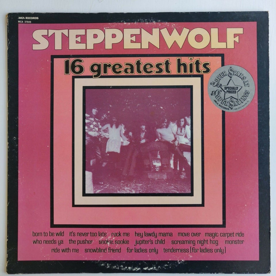 LP, Steppenwolf, 16 Greatest Hits