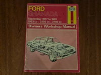 Haynes reperationshåndbog til Ford Granada 77-8...