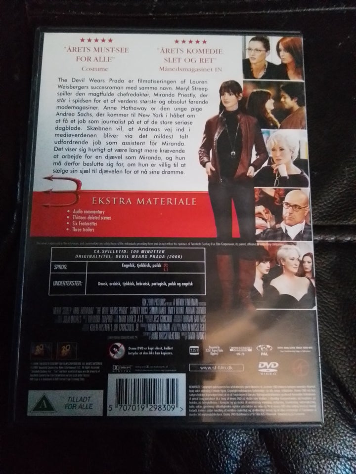 The devil wears prada, DVD, komedie