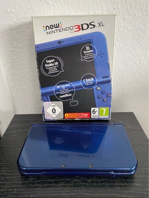 Nintendo 3DS, New Nintendo 3DS XL, God, New Nintendo 3DS XL
Farve: Blå
God stand (se billeder)
Skærm