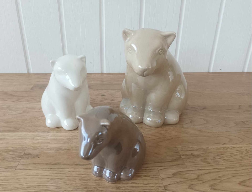 Porcelæn, 3 Porcelæns bjørne