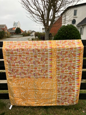 Sengetæppe, Kantha stichting
Sari patchwork
140”200