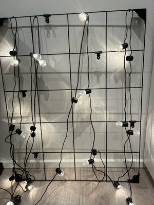 Opslagstavle i tråd med LED lydkæde, Ikea, Opslagstavle i tråd med LED lydkæde